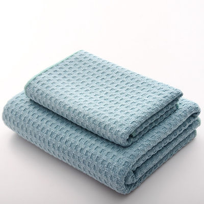 Soft Waffle 16*16'' Microfiber Cloth Towel Custom Logo Wash