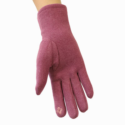 Ladies Warm Windproof Gloves Elegant Peral Mittens Female Fashion Women