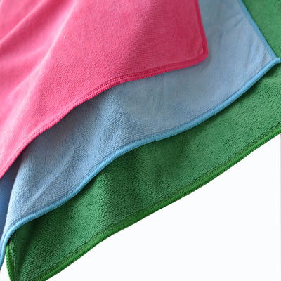 Soft Microfiber Cleaning Cloth300gsm 400gsm Chemical Resistant 1pc/ Opp Bag Cleaning Microfiber Cloth