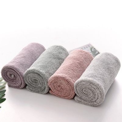 Eco Friendly Bamboo Hair Microfiber Turban Towel Non Shedding